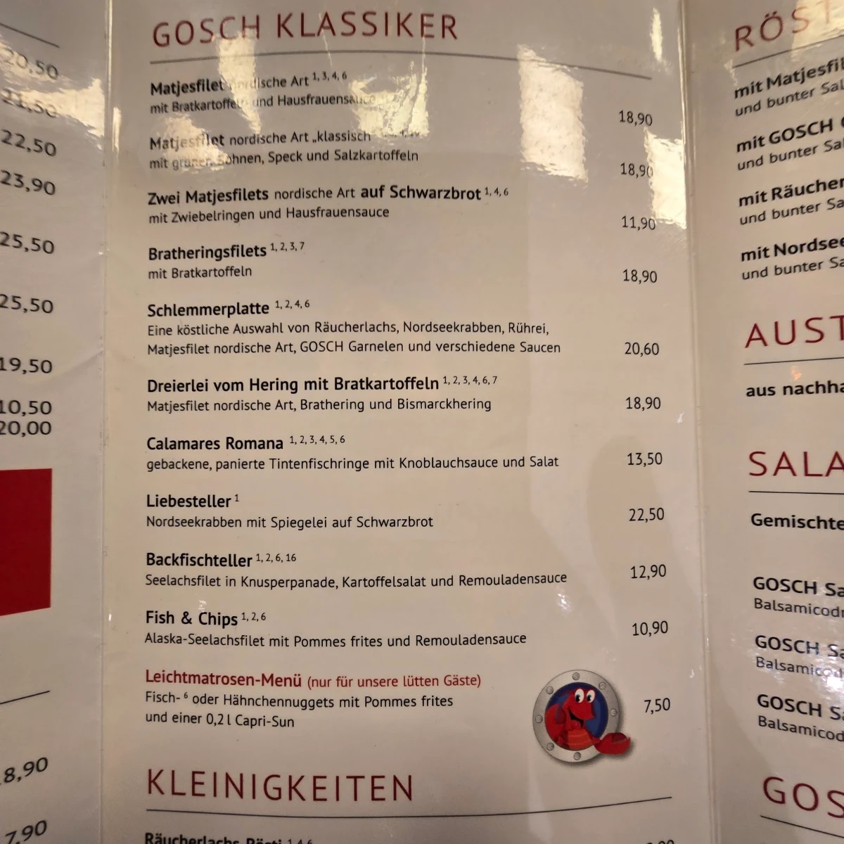 Speisekarte photo 9