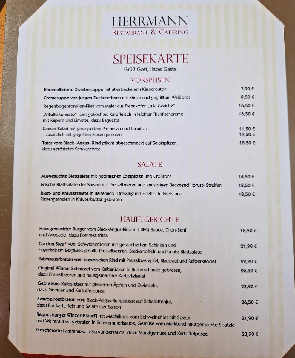 Speisekarte photo 2