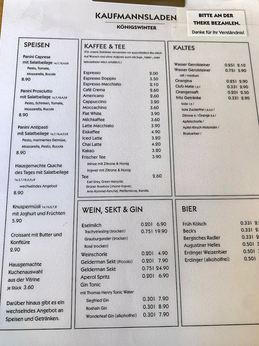 Speisekarte photo 3