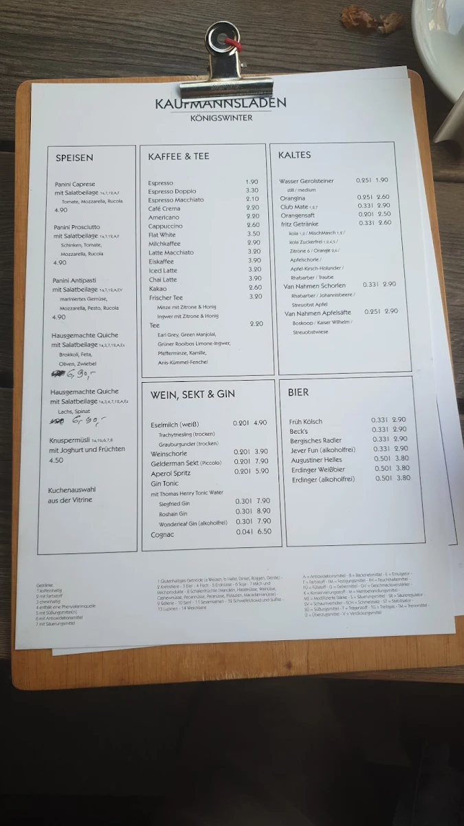 Speisekarte photo 4