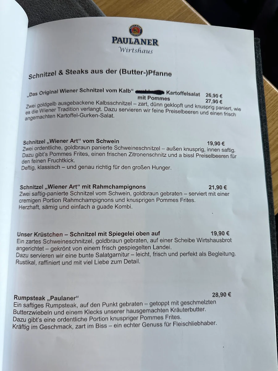 Speisekarte photo 2