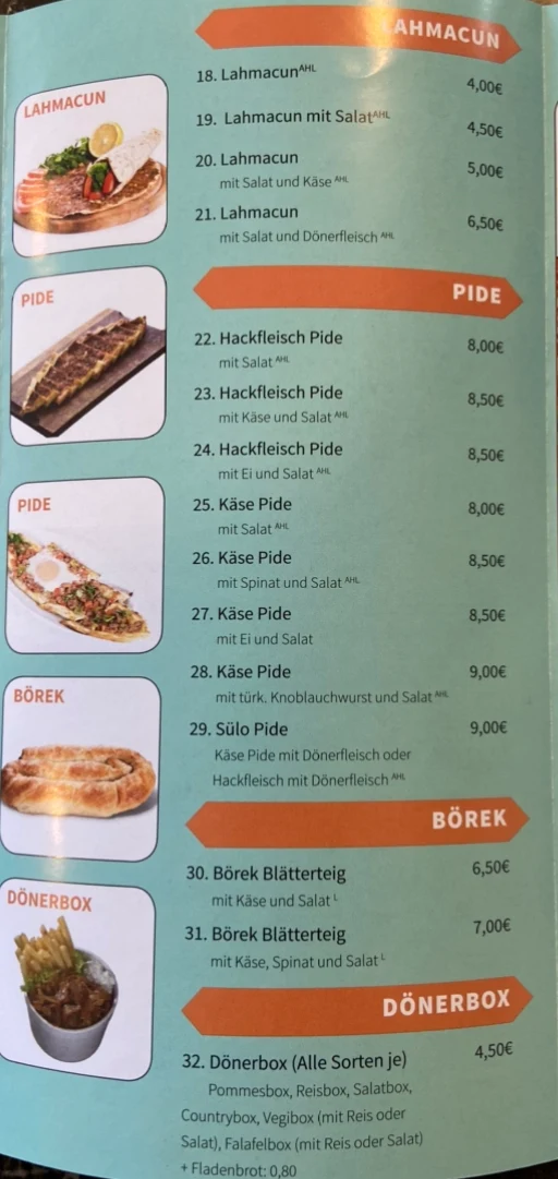 Speisekarte photo 9