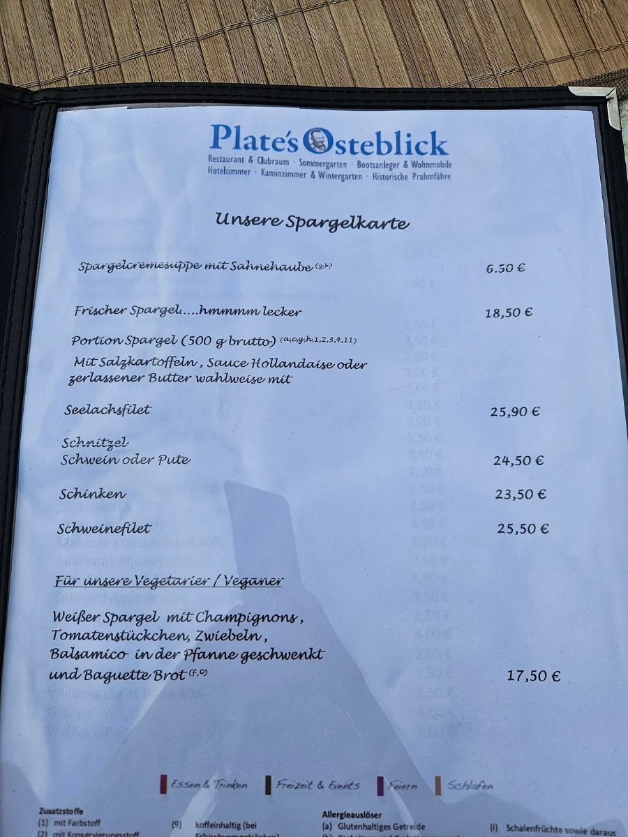 Speisekarte photo 2