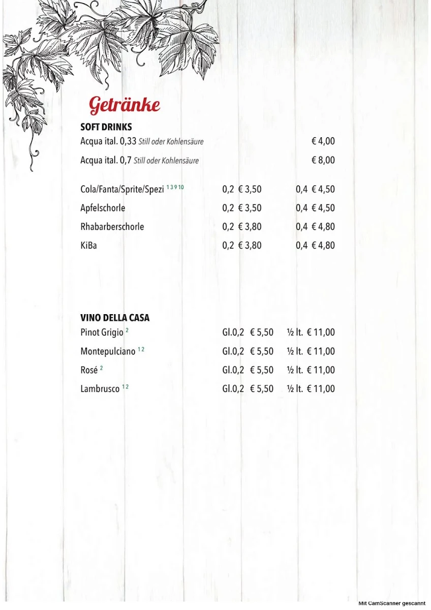 Speisekarte photo 1