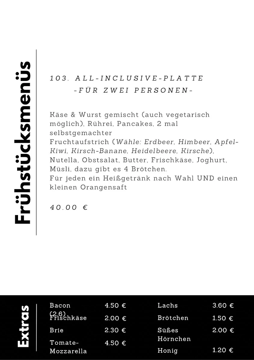 Speisekarte photo 3