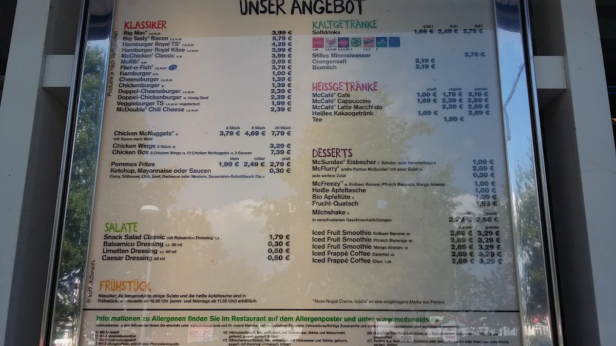 Speisekarte photo 2