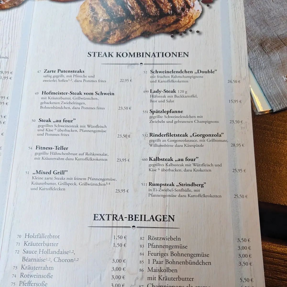 Speisekarte photo 8