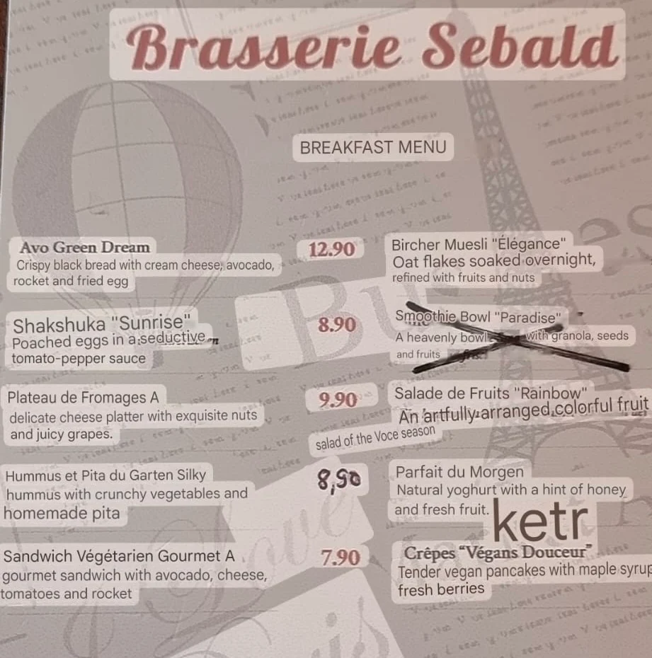 Speisekarte photo 1