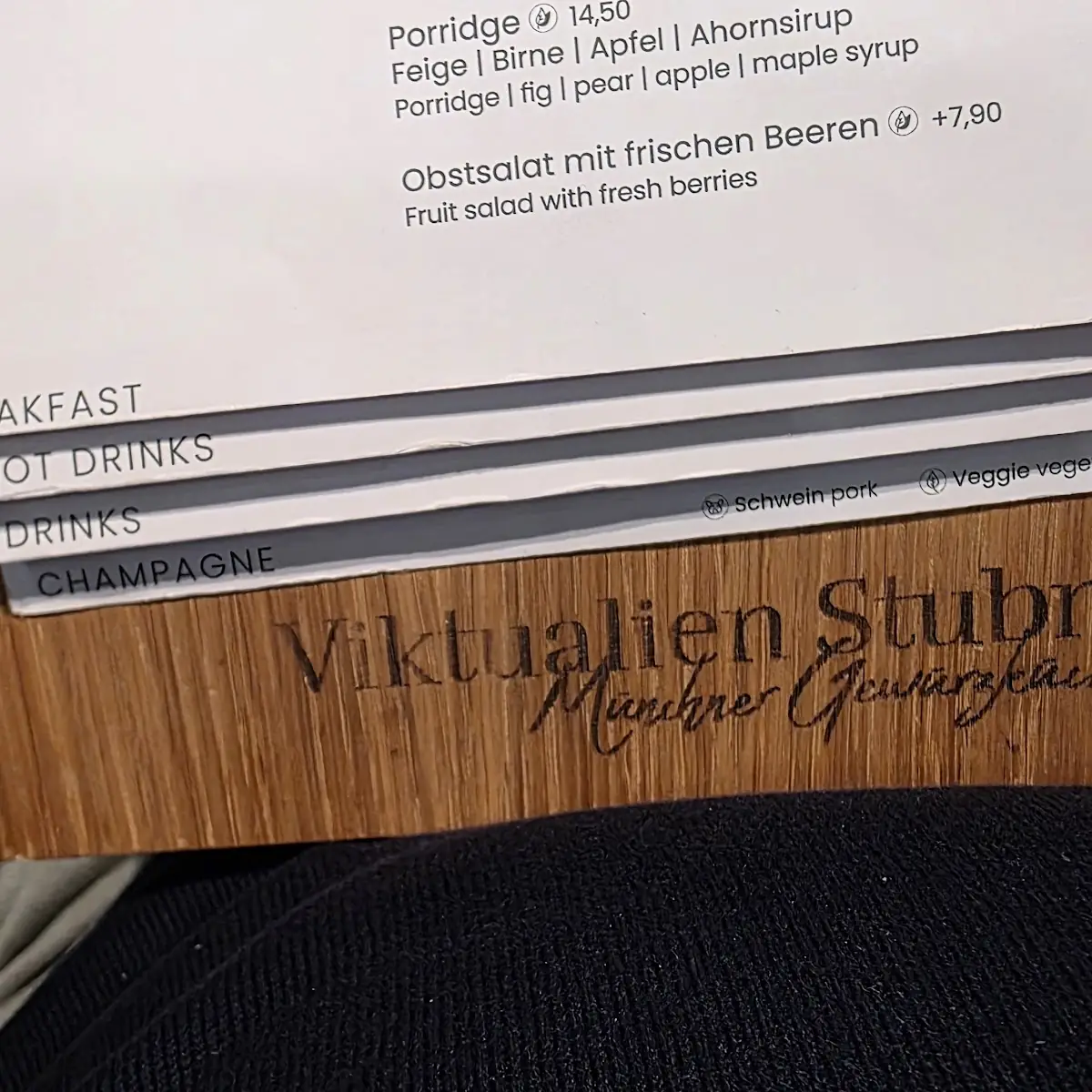 Speisekarte photo 6