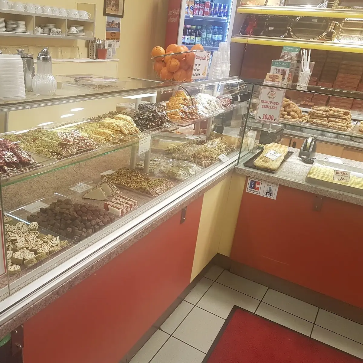 Atmosphäre, Şengüloğlu Antep Baklava