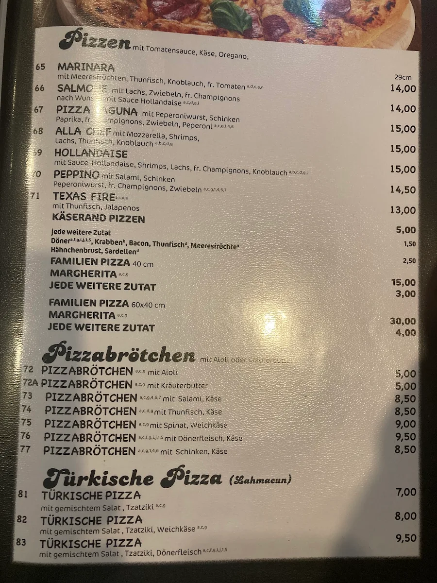 Speisekarte photo 4
