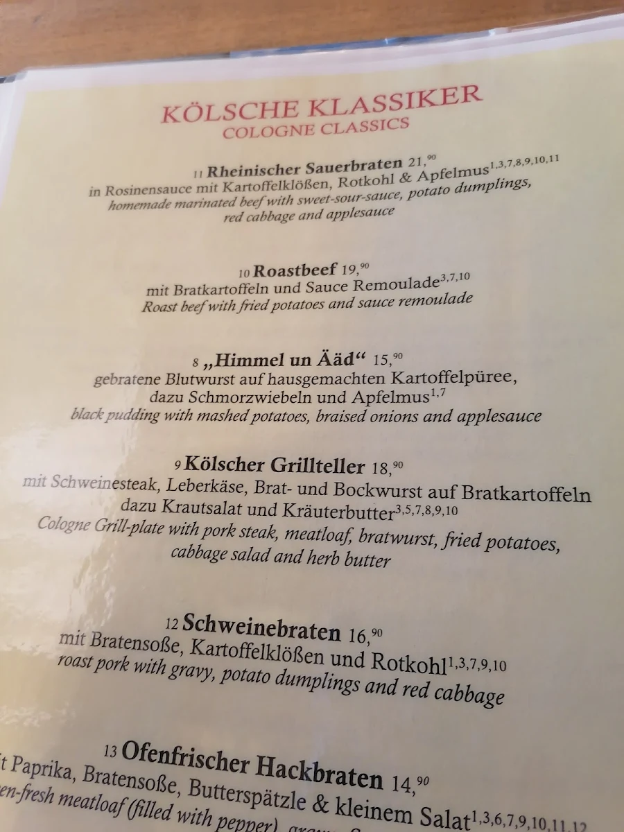 Speisekarte photo 9