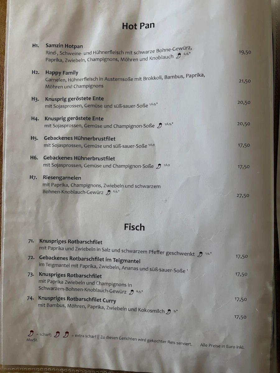 Speisekarte photo 2