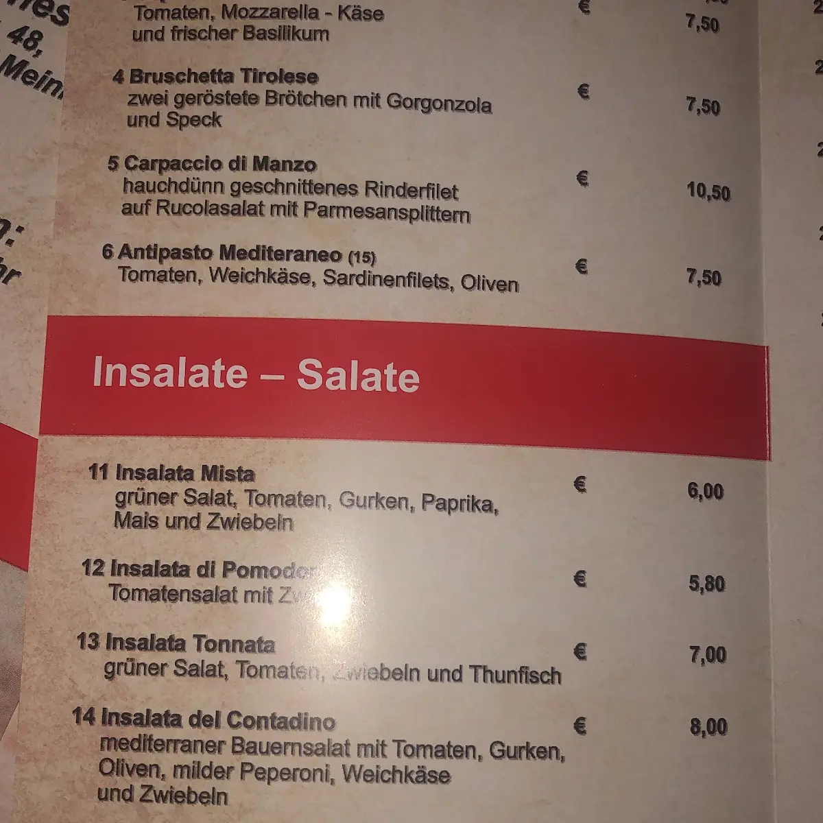 Speisekarte photo 2