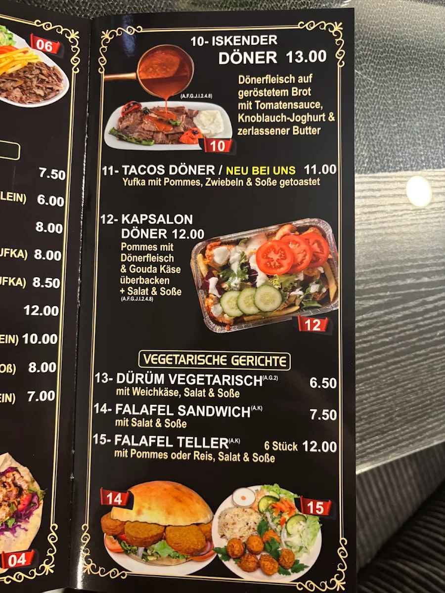 Speisekarte photo 2