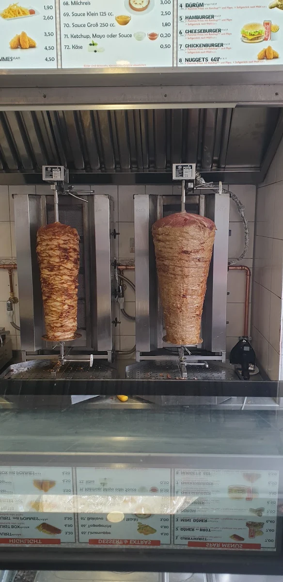 Speisekarte, Insel Döner