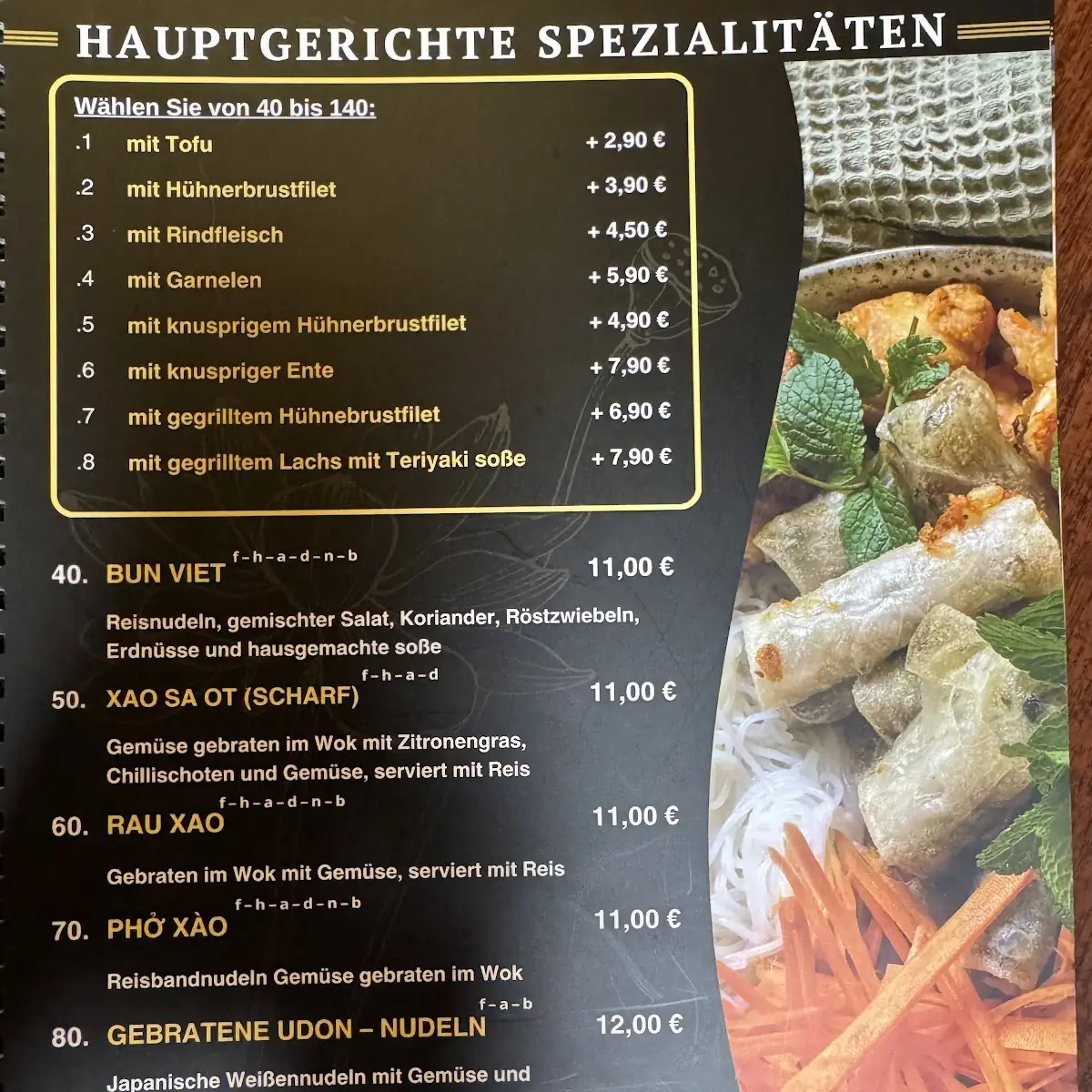 Speisekarte photo 4