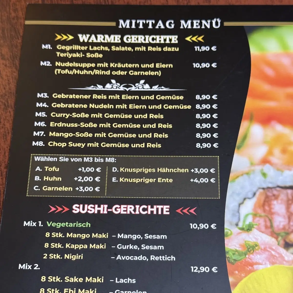 Speisekarte photo 6