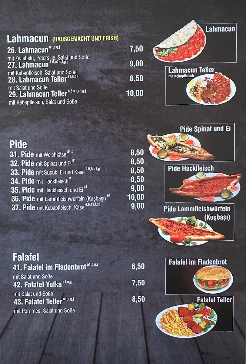 Speisekarte photo 3