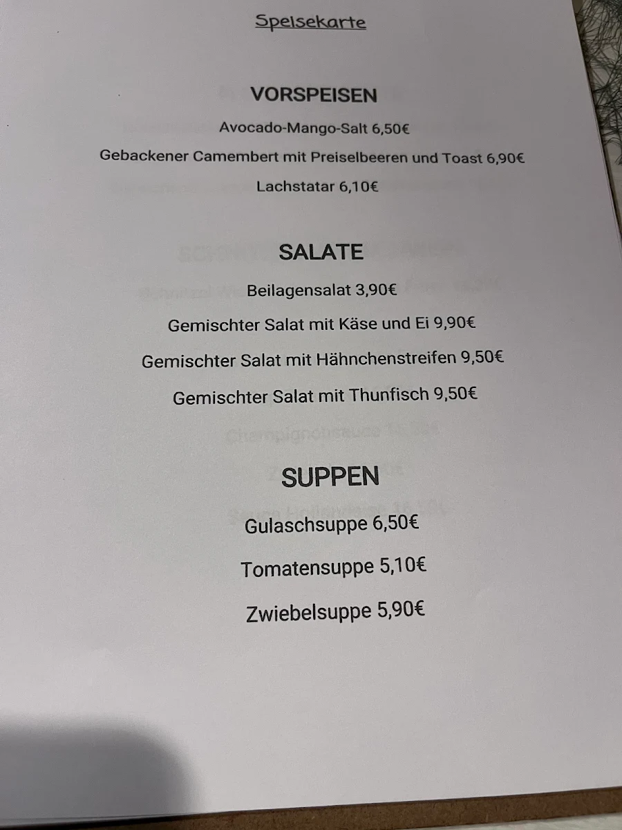 Speisekarte photo 3