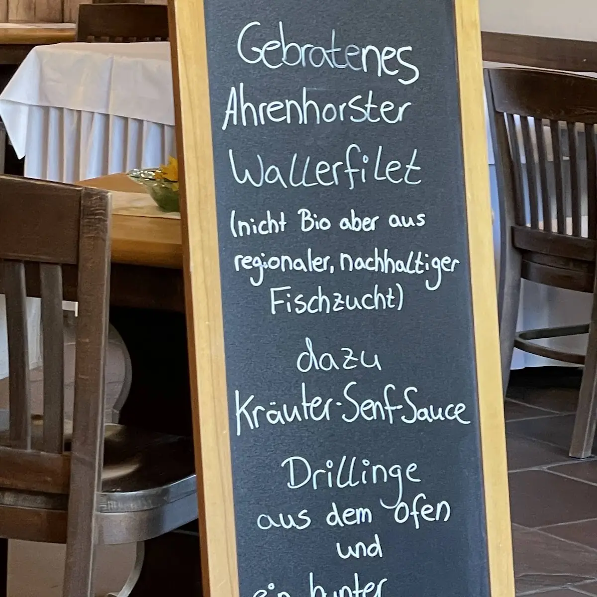 Speisekarte, Bioland Hofrestaurant