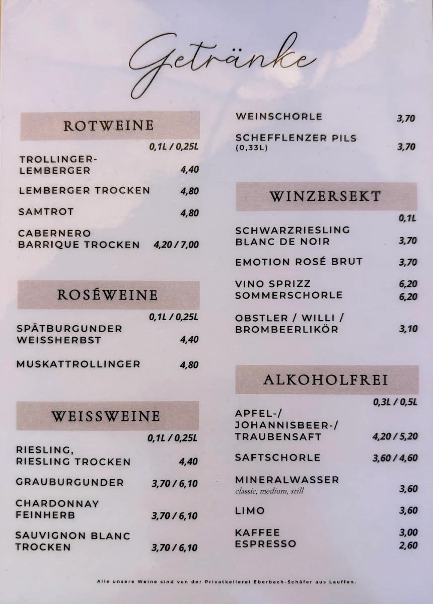 Speisekarte photo 3