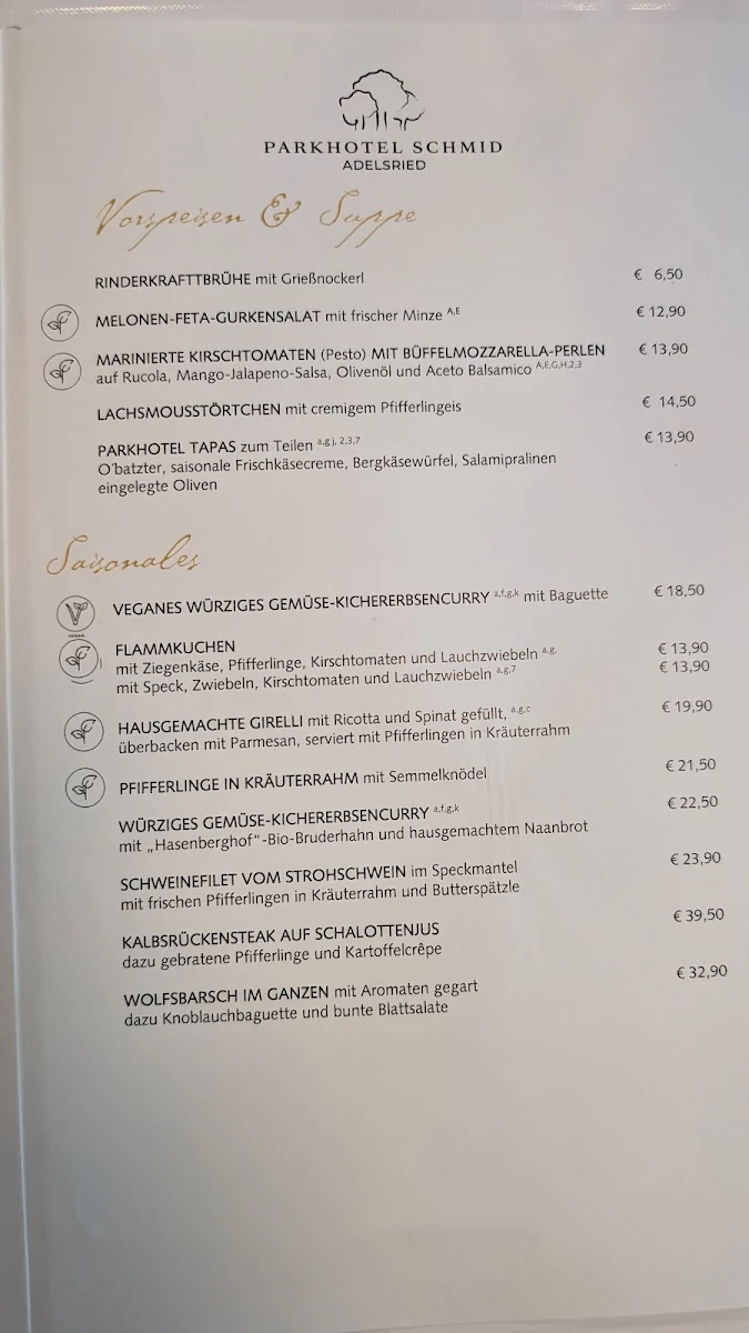 Speisekarte photo 2