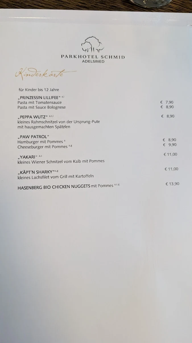 Speisekarte photo 3