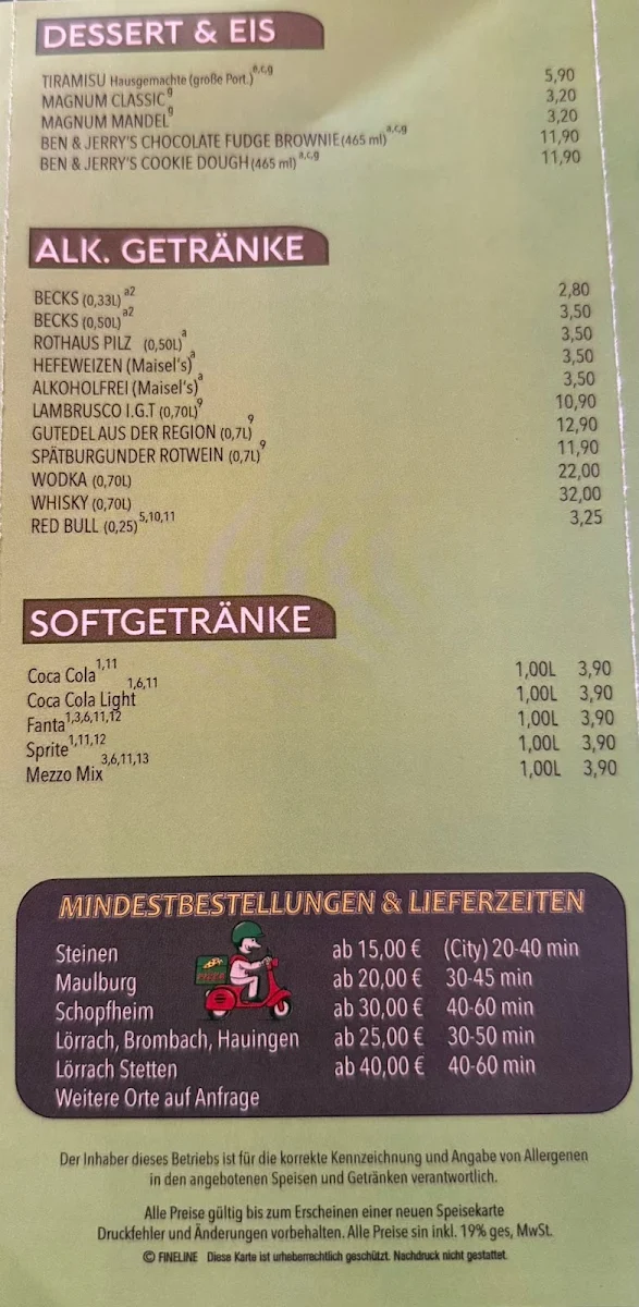 Speisekarte photo 4