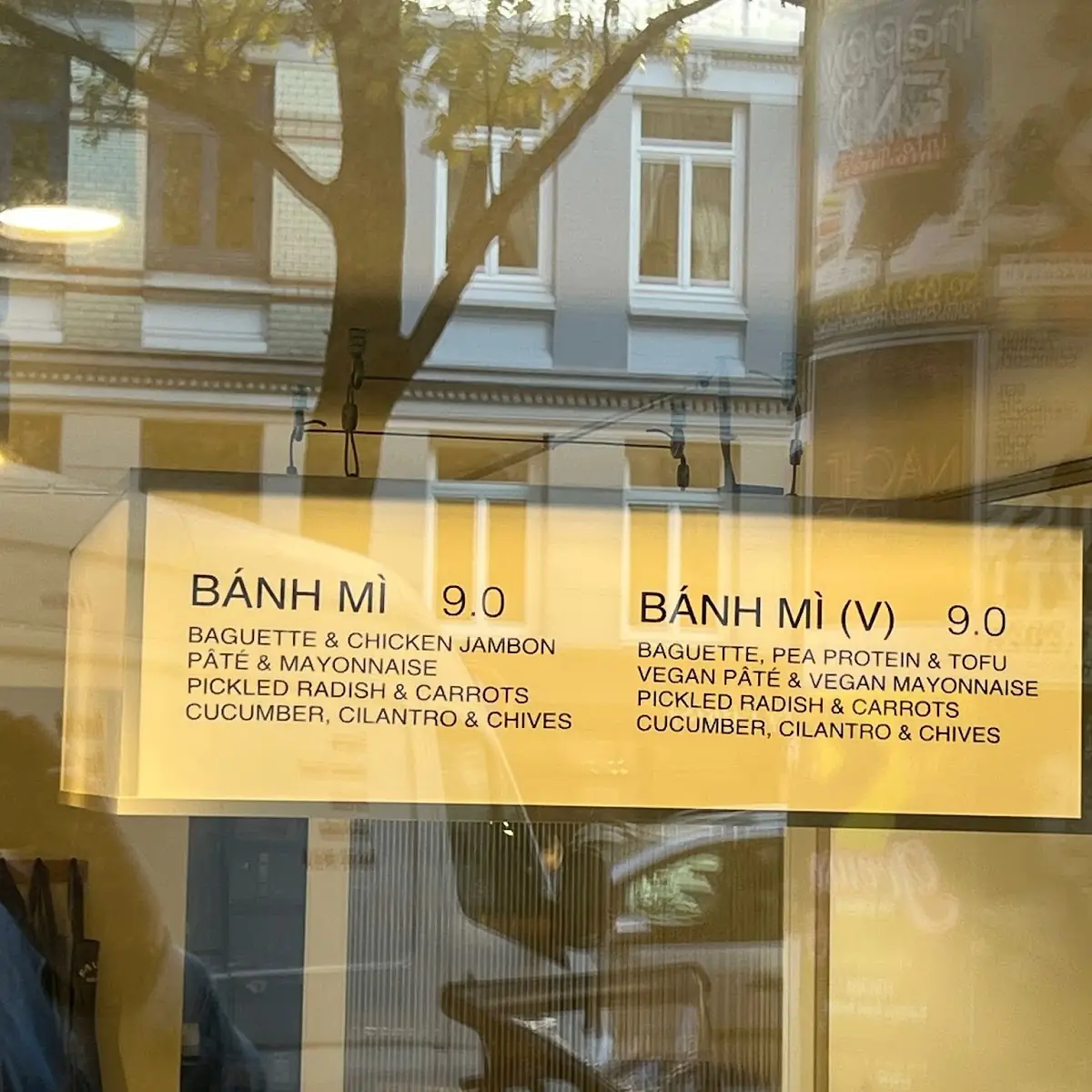 Speisekarte, Saveur de Banh Mi
