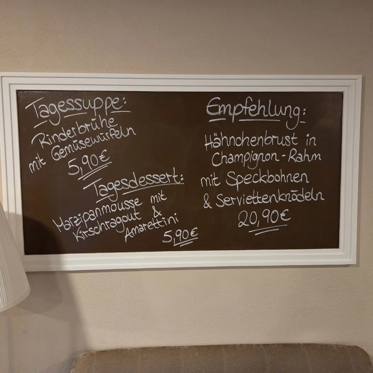 Speisekarte photo 5