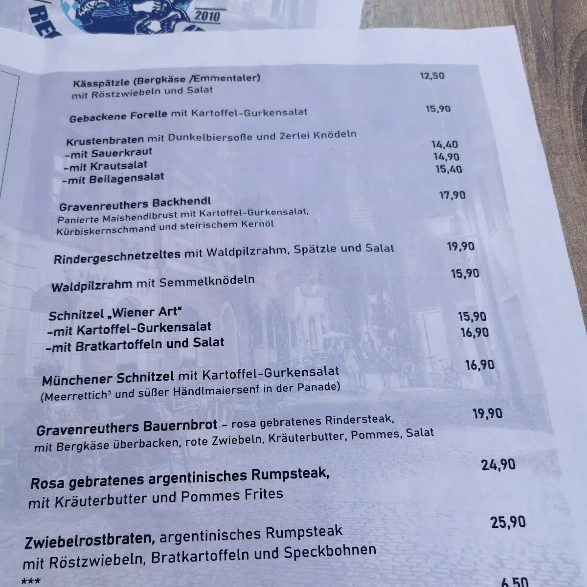 Speisekarte photo 6