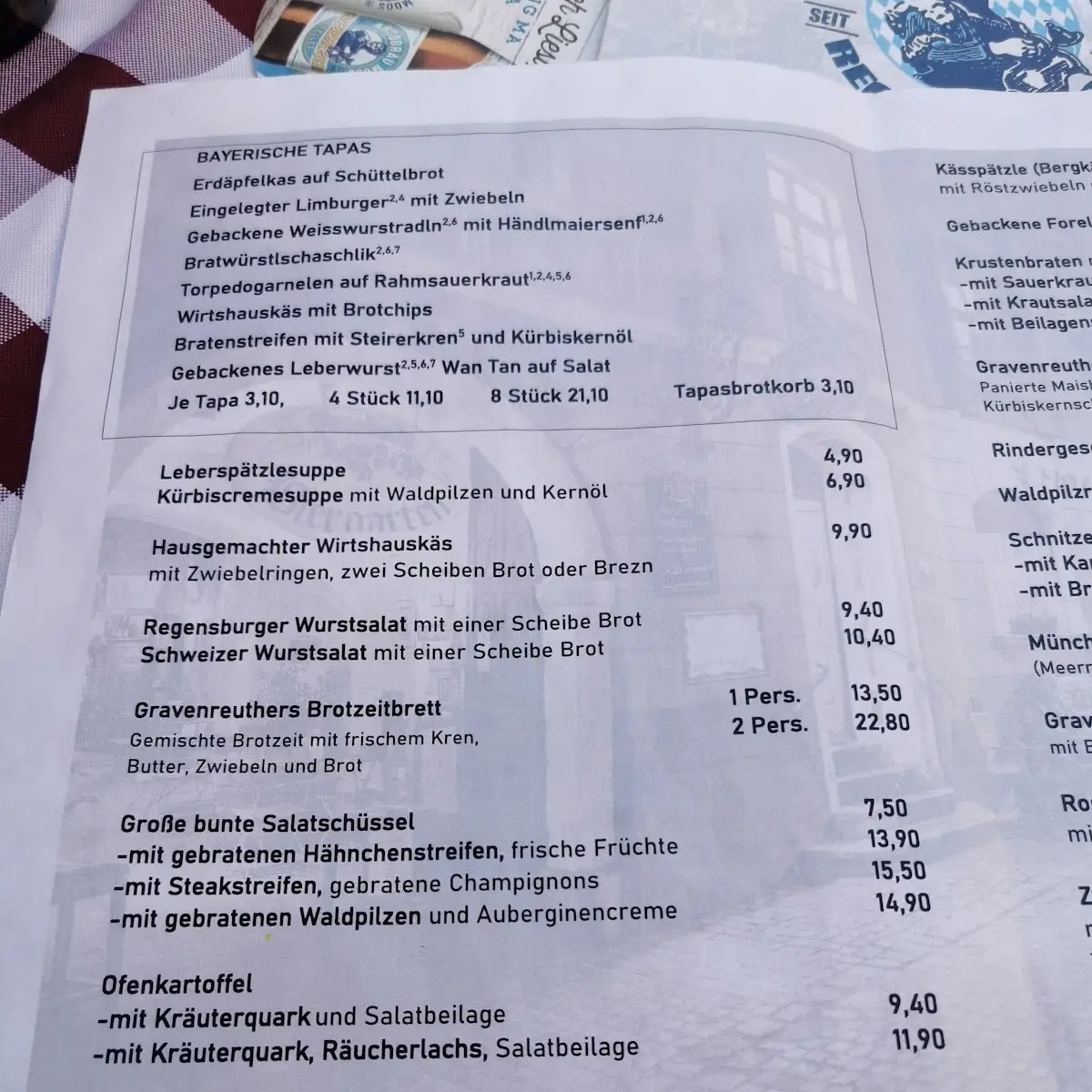 Speisekarte photo 8