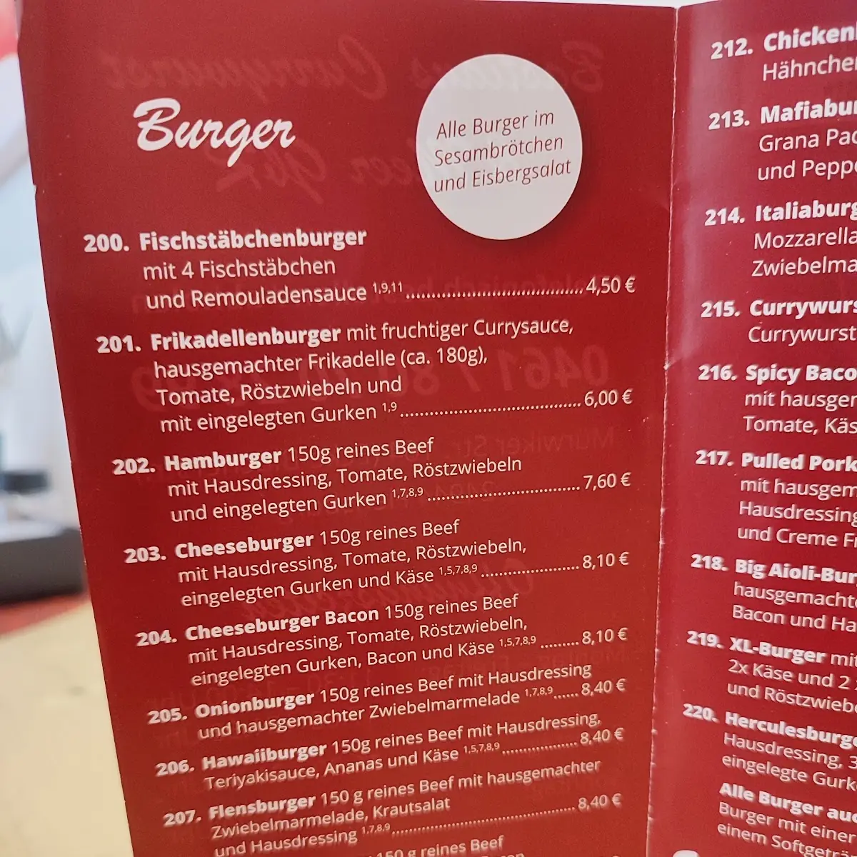 Speisekarte photo 6