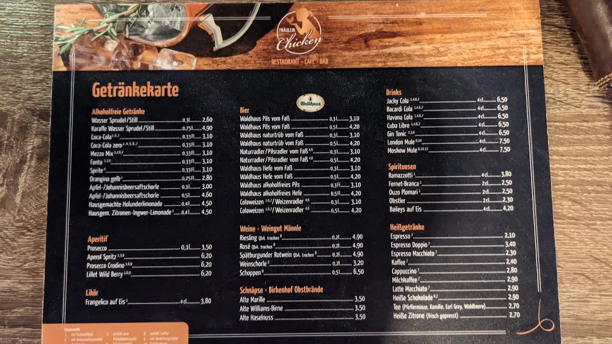 Speisekarte photo 8