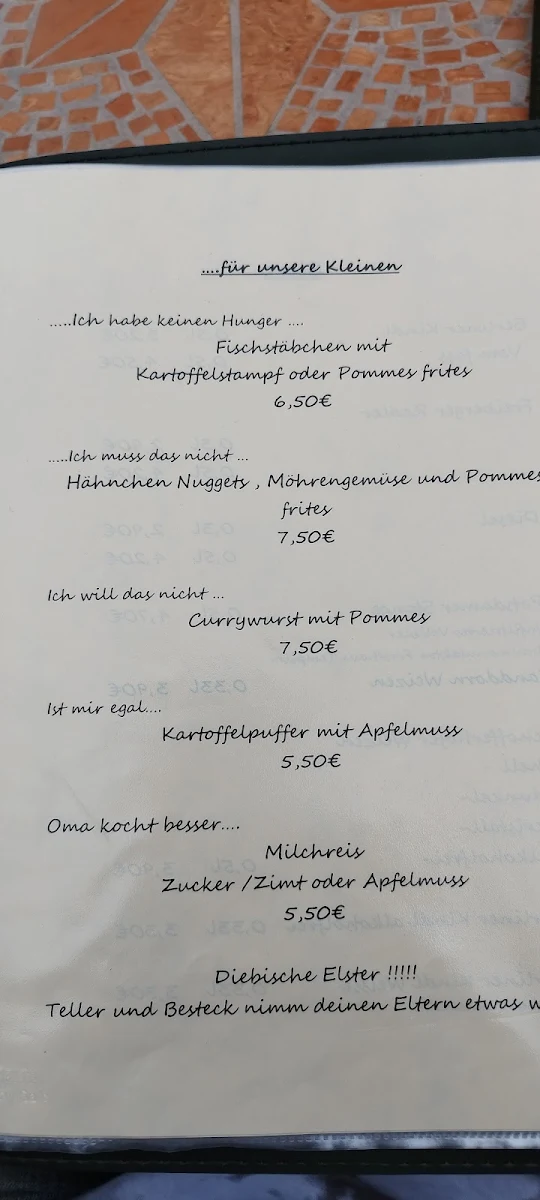Speisekarte photo 1