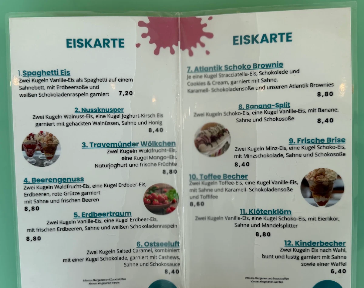 Speisekarte photo 2