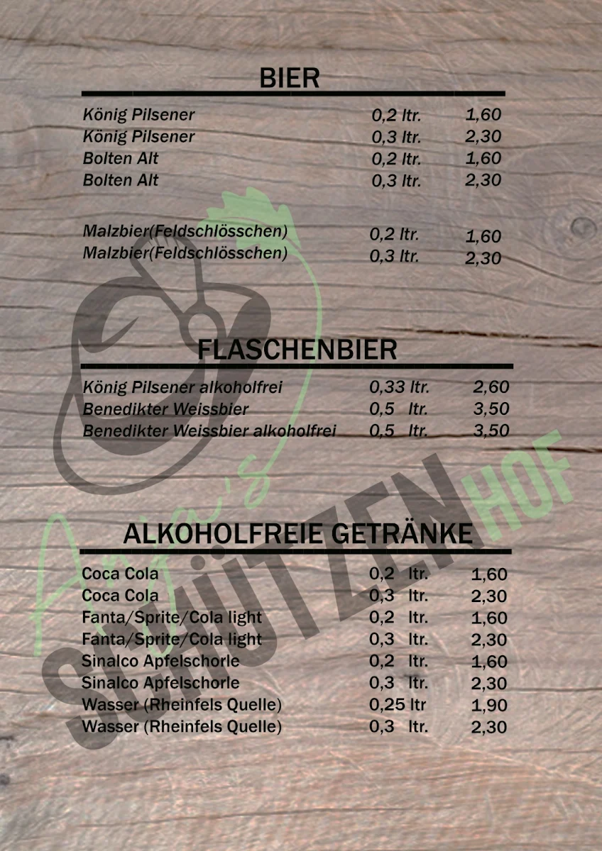 Speisekarte photo 2