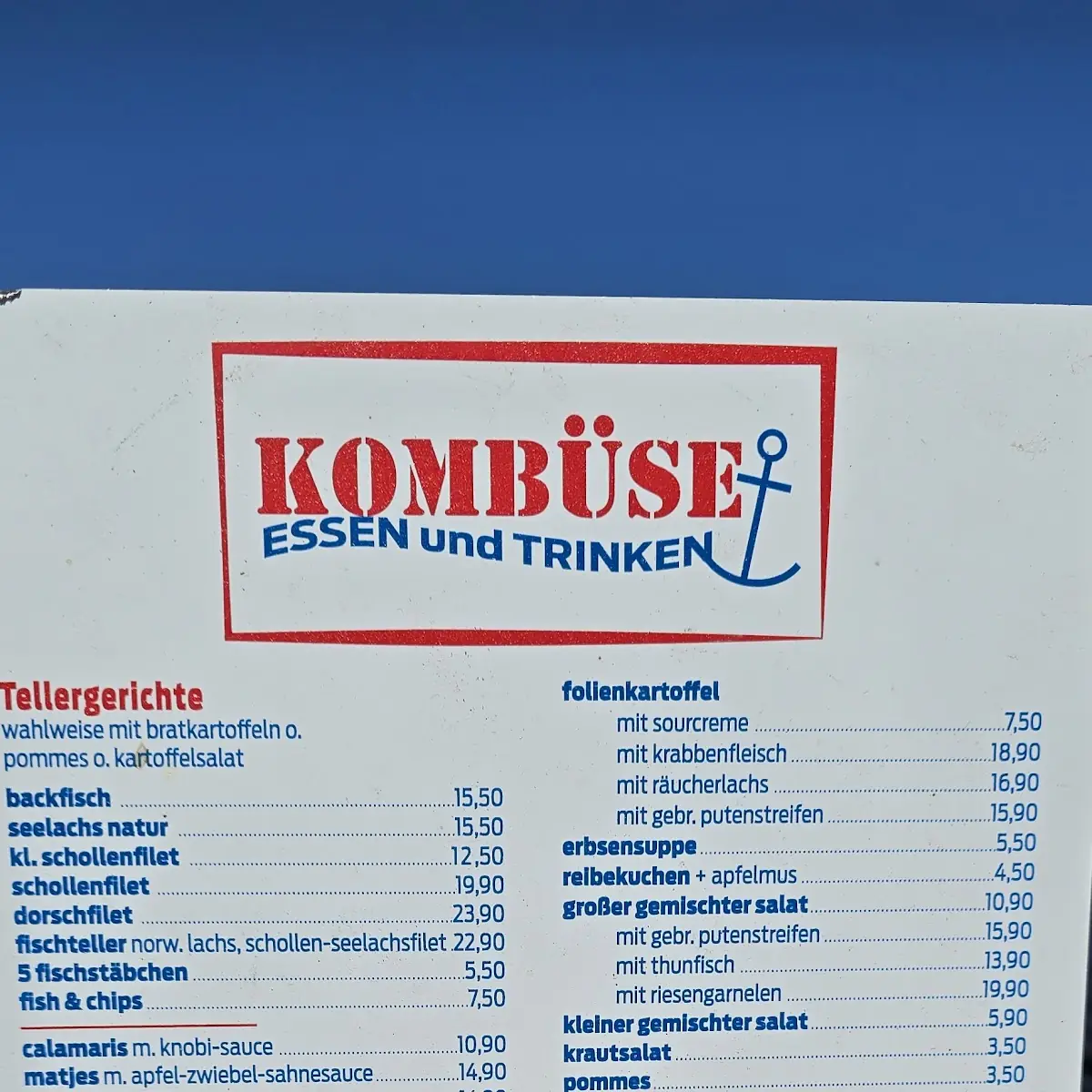 Speisekarte photo 4