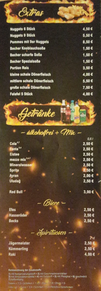 Speisekarte photo 3