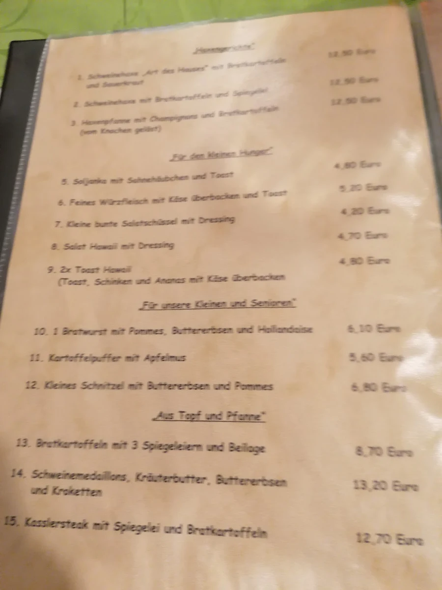 Speisekarte photo 6