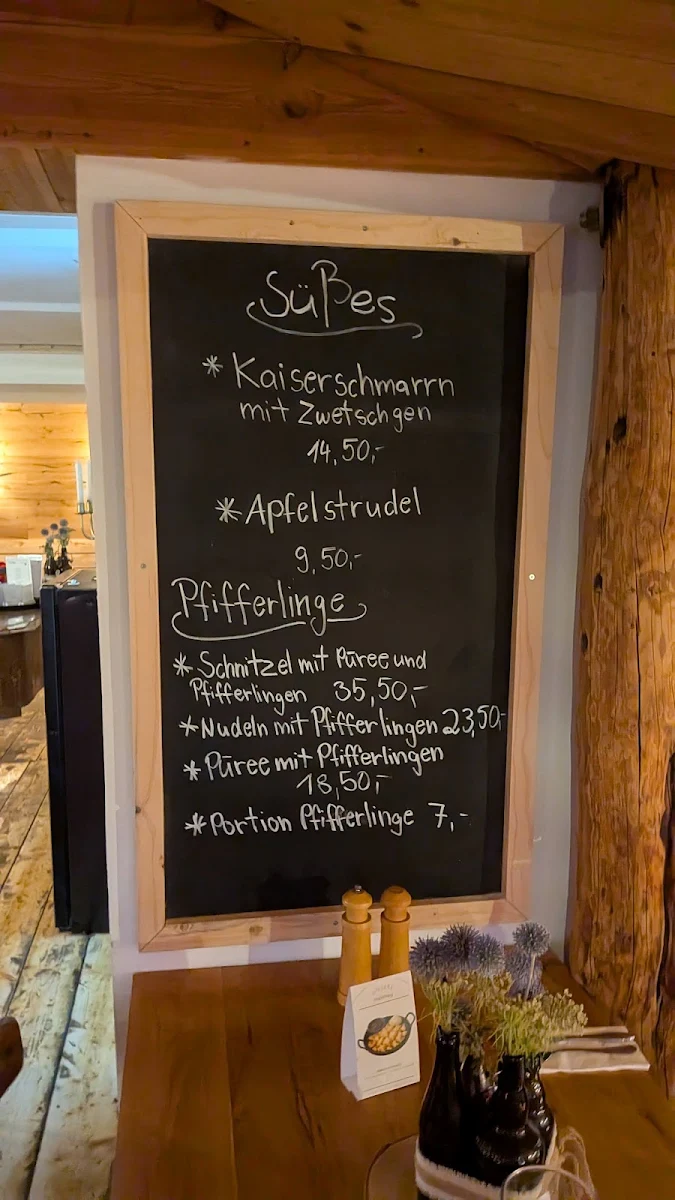 Speisekarte, Fisch-Borke