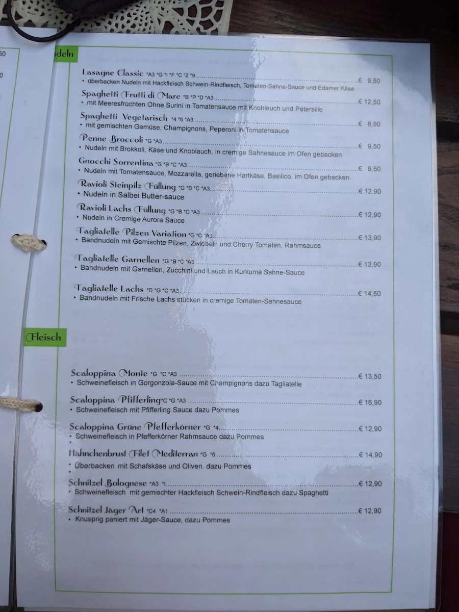 Speisekarte photo 1