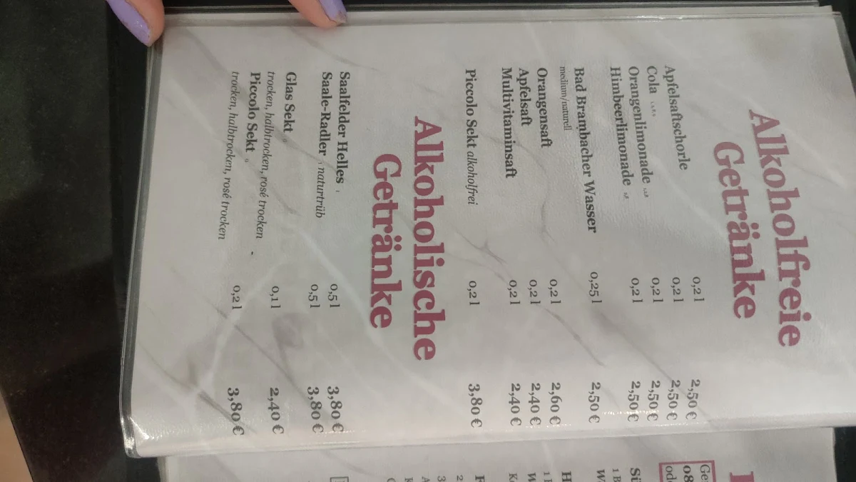 Speisekarte photo 3