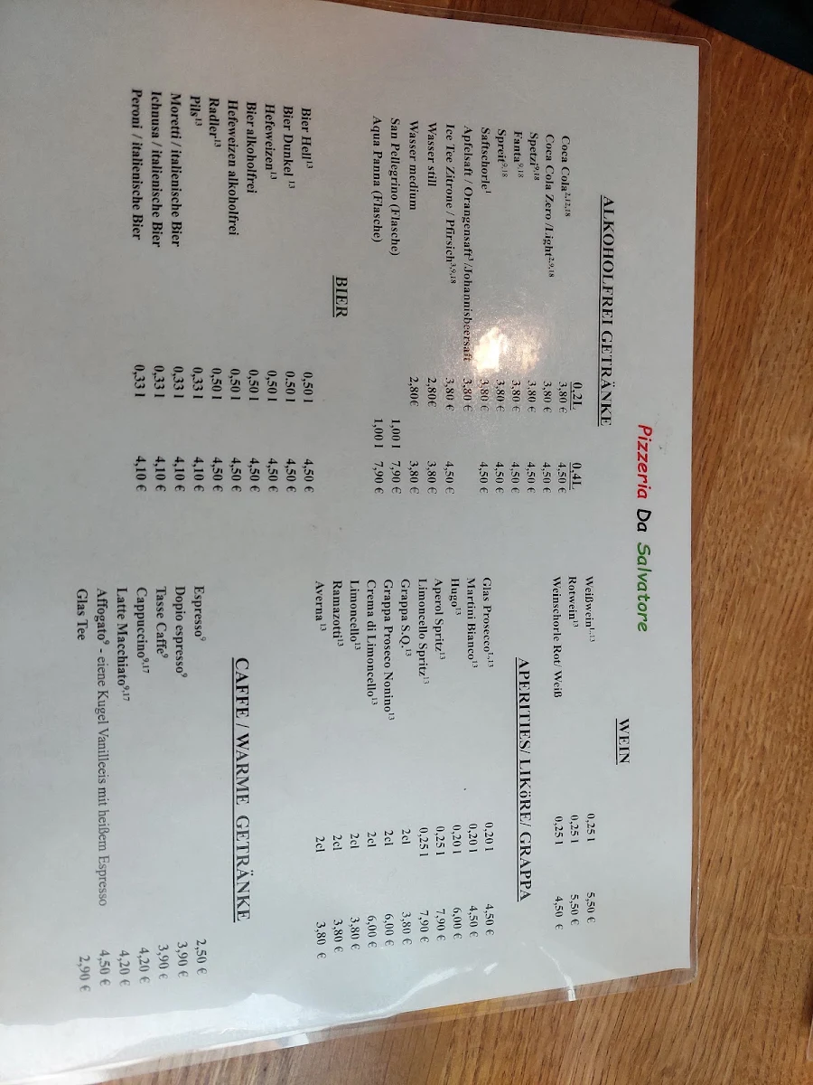 Speisekarte photo 5