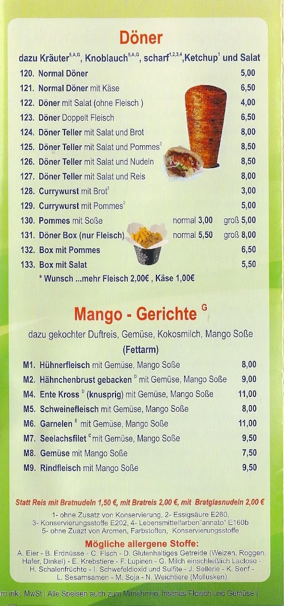 Speisekarte photo 6