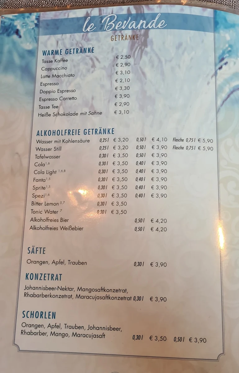 Speisekarte photo 5