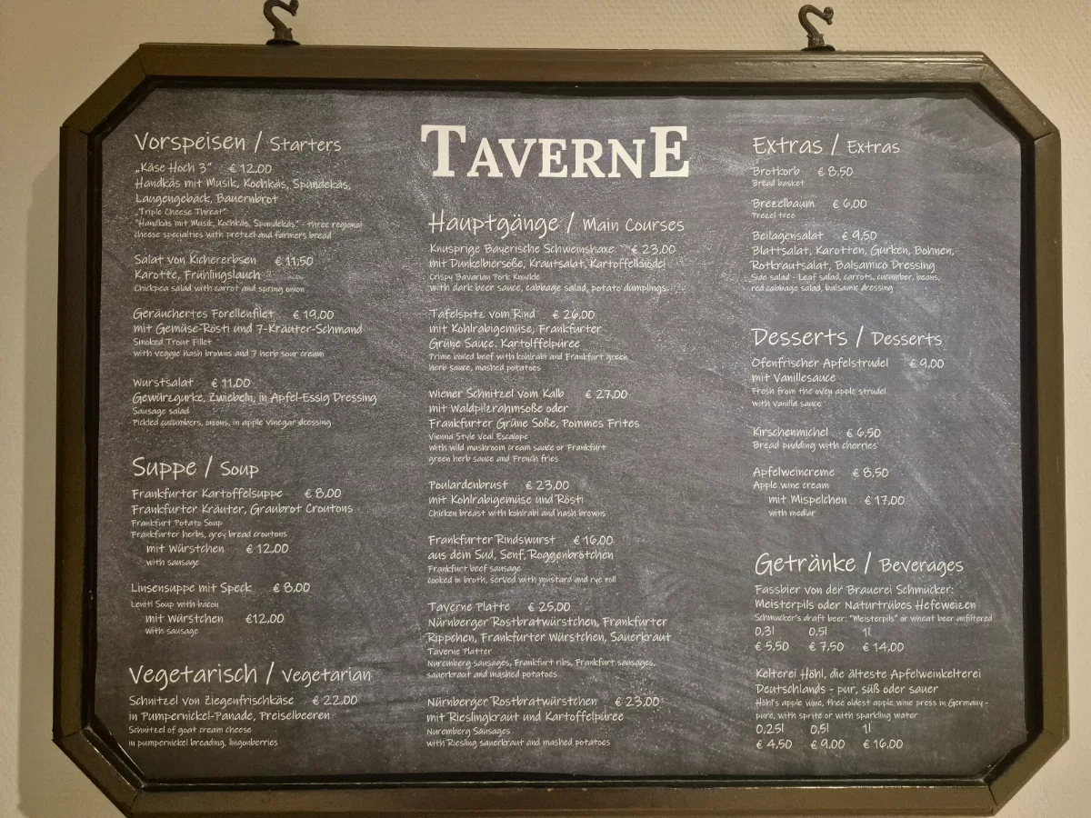 Speisekarte photo 1