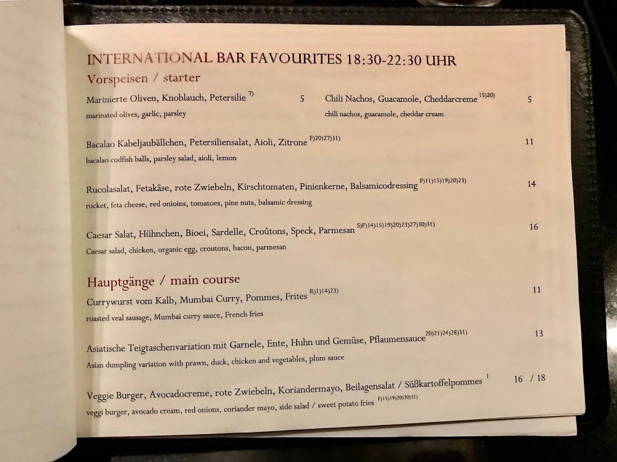 Speisekarte photo 3