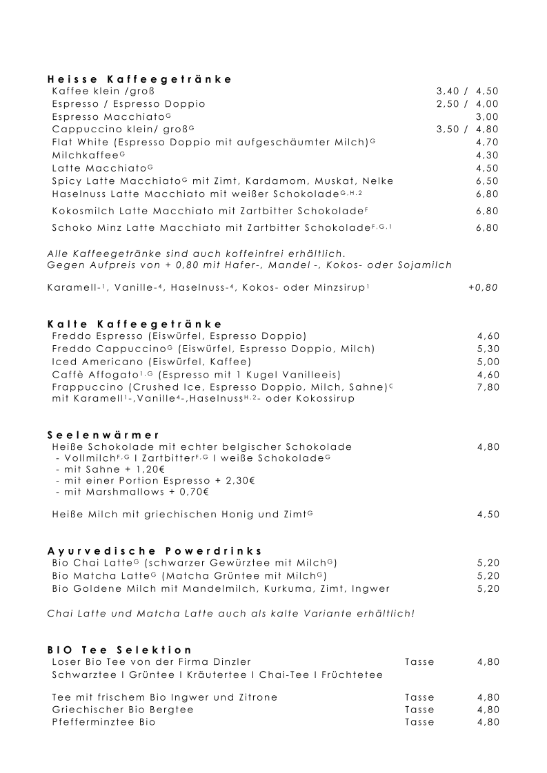 Speisekarte photo 4